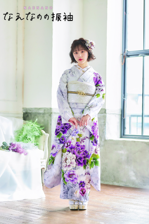 振袖フルセット（なえなのの振袖NF-008）＋袴＋おまけ／成人式・卒業式 なえなの振袖、卒業式袴入荷しました。 | 岩手県盛岡市 レンタルドレス