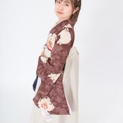 盛岡市卒業式袴レンタル　着物　袴　帯　ゾーリorブーツ　着付け　ヘア　メイク　写真のイメージ